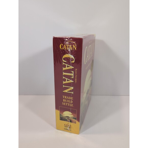 Klaus Teuber’s CATAN Trade Build Settle Game Complete New Settlers of Catan - Picture 2 of 6